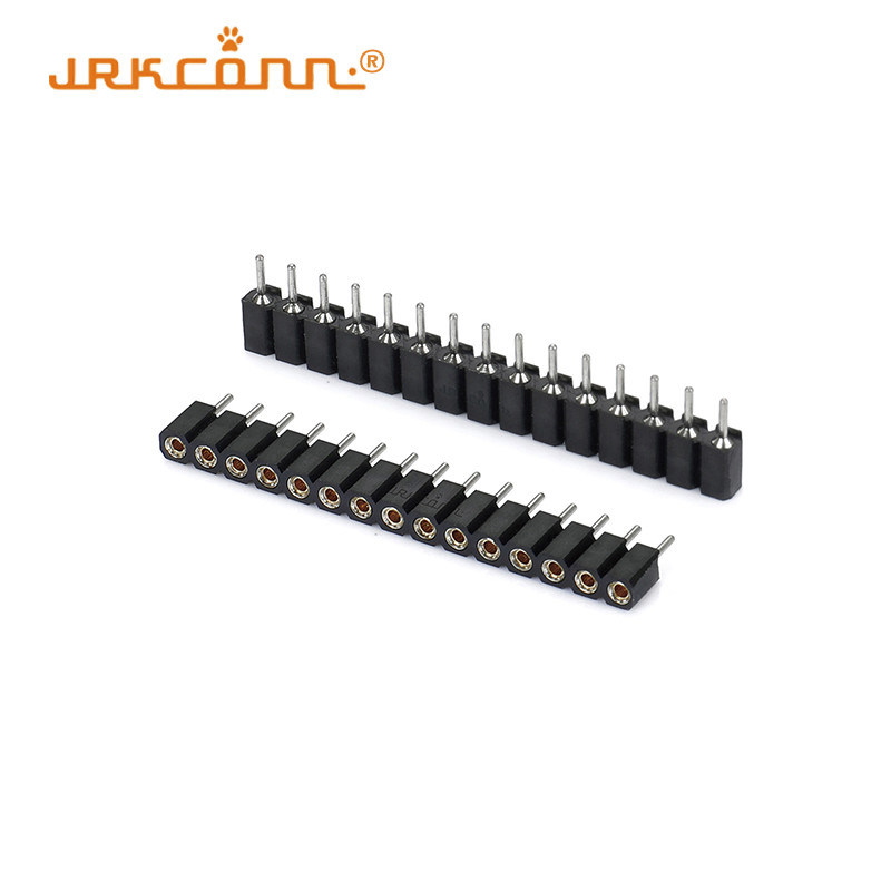 Vertical Round Female Pin Machined Femle Header Connector Female Socket ...