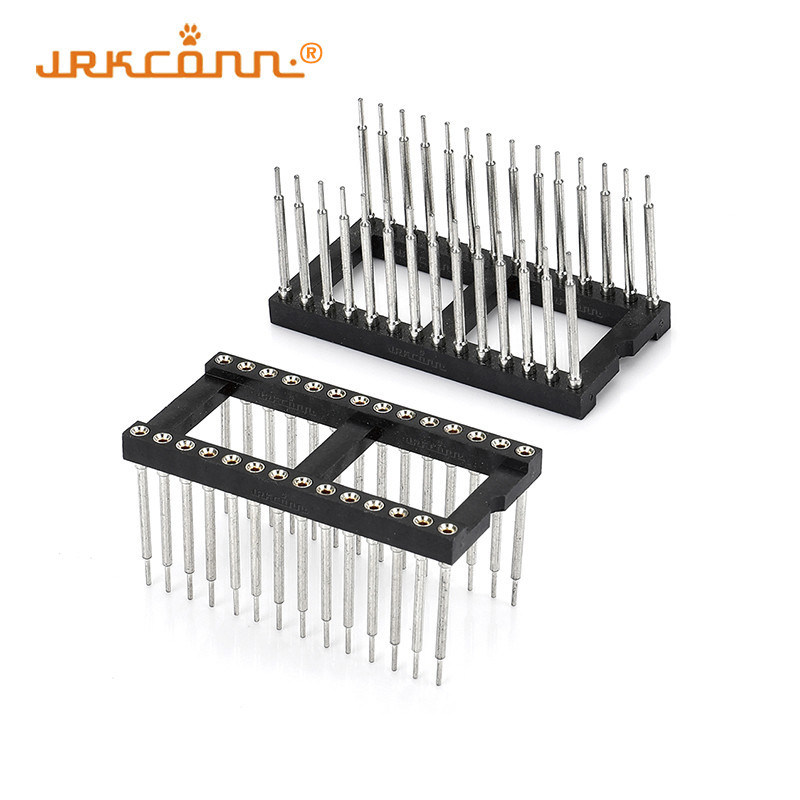 Beryllium Copper Female Header Ic Socket Connectors 180 Degree For ...