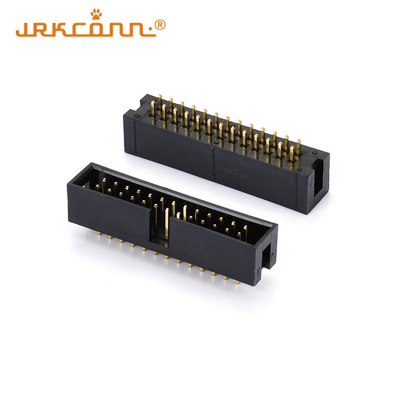 St Header Socket 180 Degree IDC Box Header Connector Straight Type 6 Pin - 64 Pin Male ...