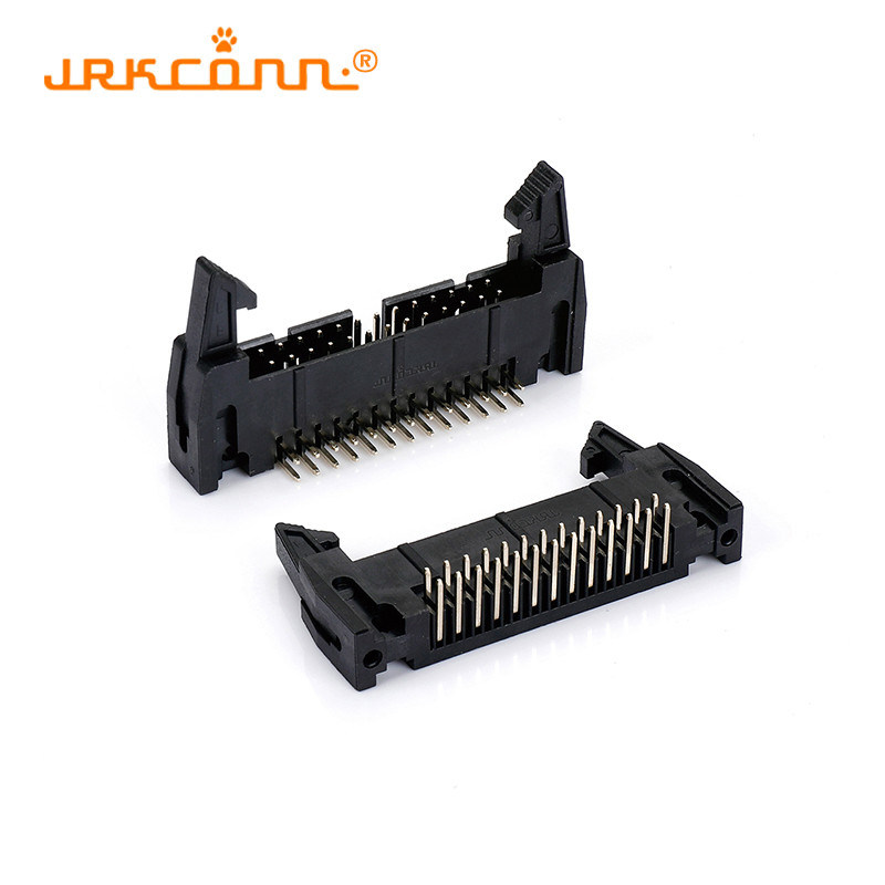 1.27mm 2.0mm 2.54mm Ejector Header Right Angle Shrouded Pin Header RA ...