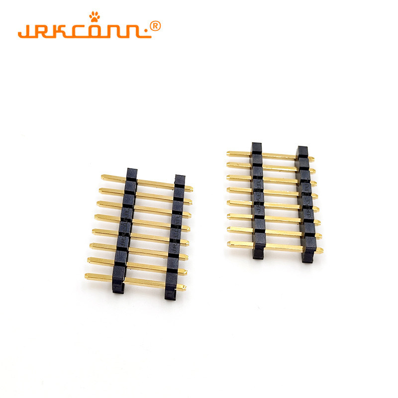 PCB Pin Smd Male Header Connector Plated Gold 8 Pin Solder Header Pins ...