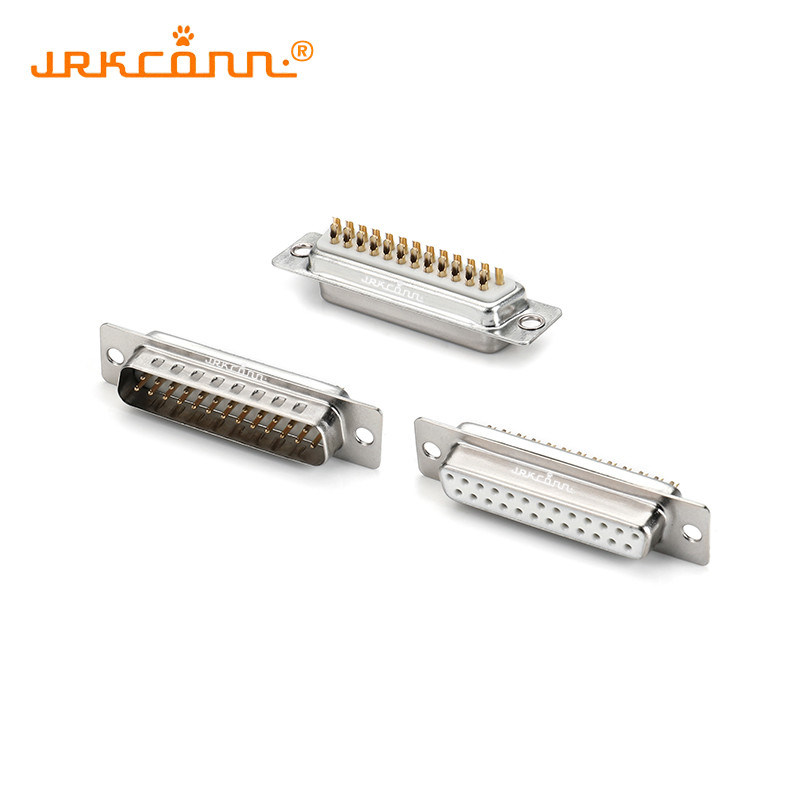 High Current Machined Pin Solder-Type DB Connector With 9 Pin and Brass ...