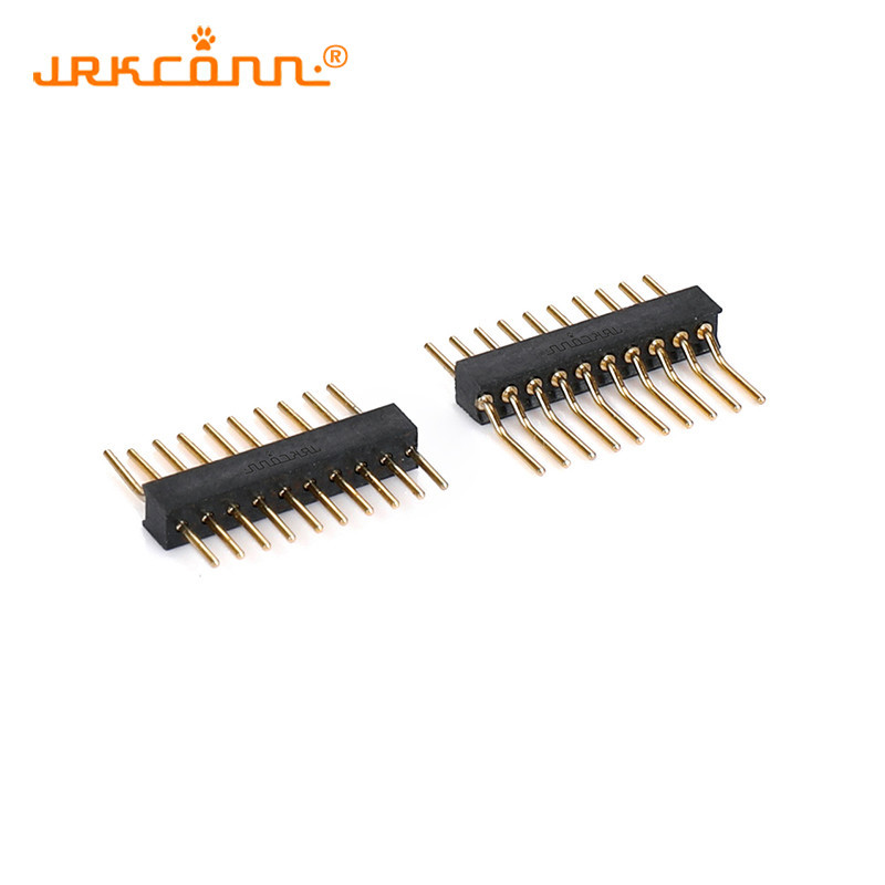 Machined 1.27 Mm Thread Pitch Header SMT Type Male Header Connector ...