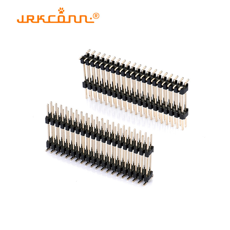 1.27mm Pitch Pin Header Connector Dual Row Dual Insulator SMT Type