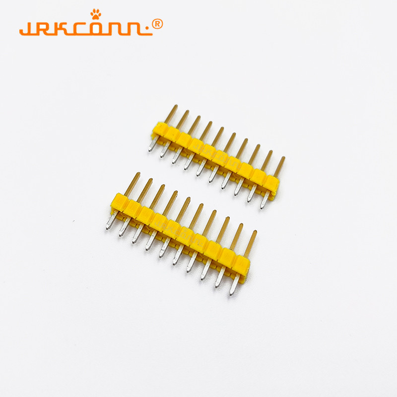 St Header Socket 2.54mm Pin Header Connectors Gold Tin Plating ST Type Single Pin Female ...